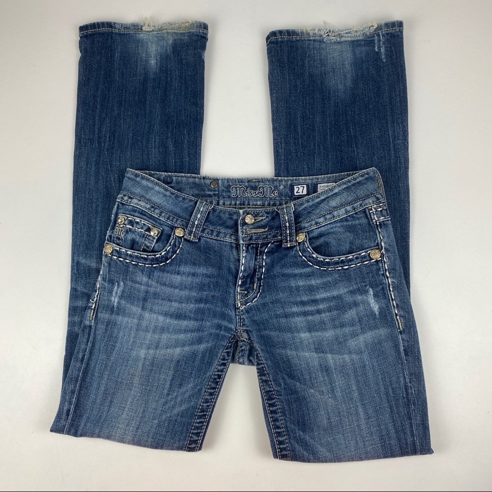 Miss Me bootcut jeans size 27, style #JEW50662L